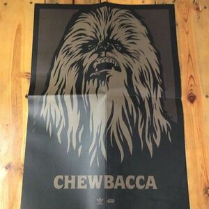 Star Wars and Adidas Chewbacca 14 x 20 poster